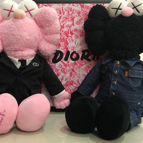 kaws bff dior
